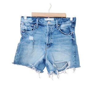 Mother The Proper Short Raw Hem Button Fly Womens Size 25